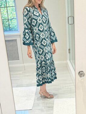 De Castro Viento Dress in Green - Size Medium